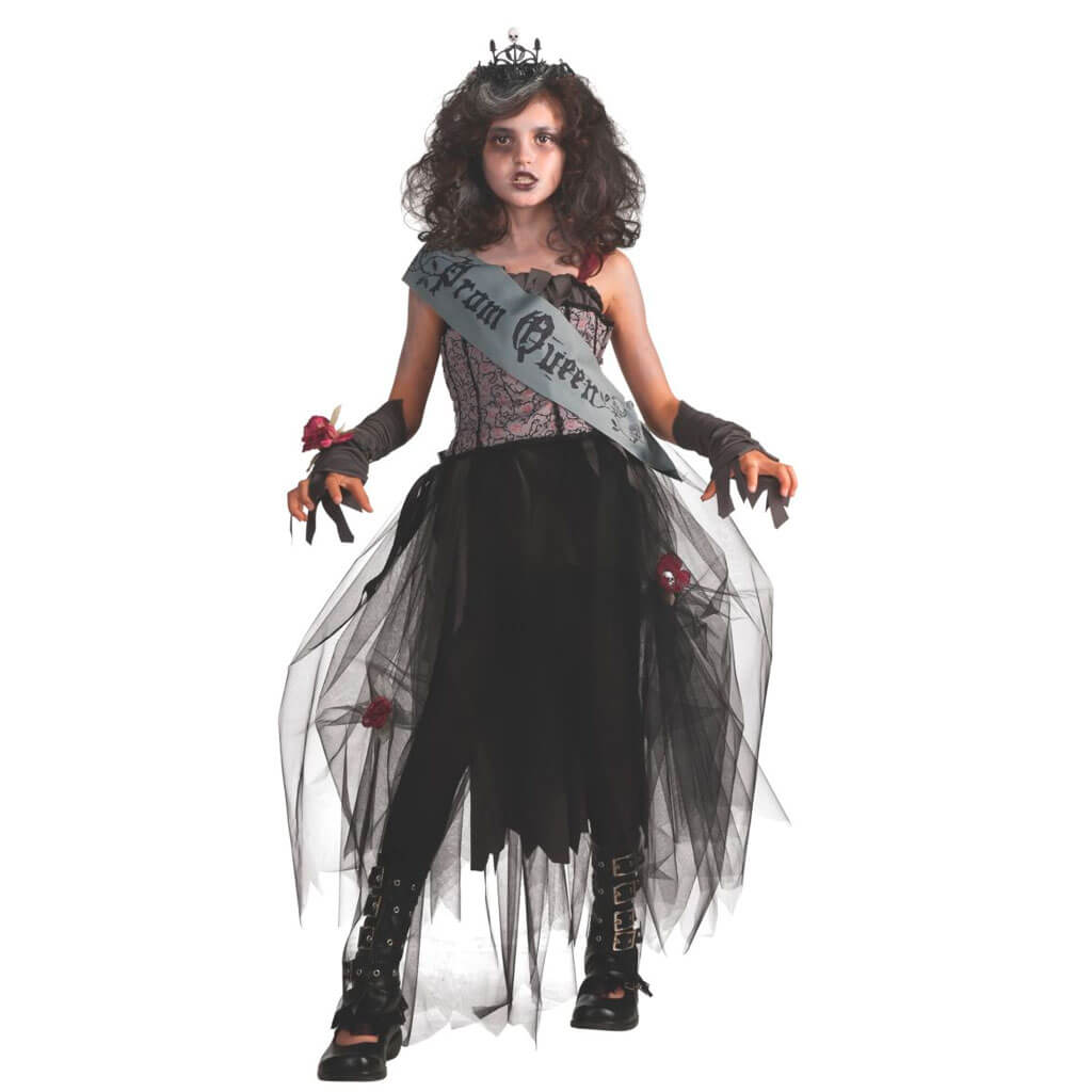 Gothic Prom Queen Child Costume