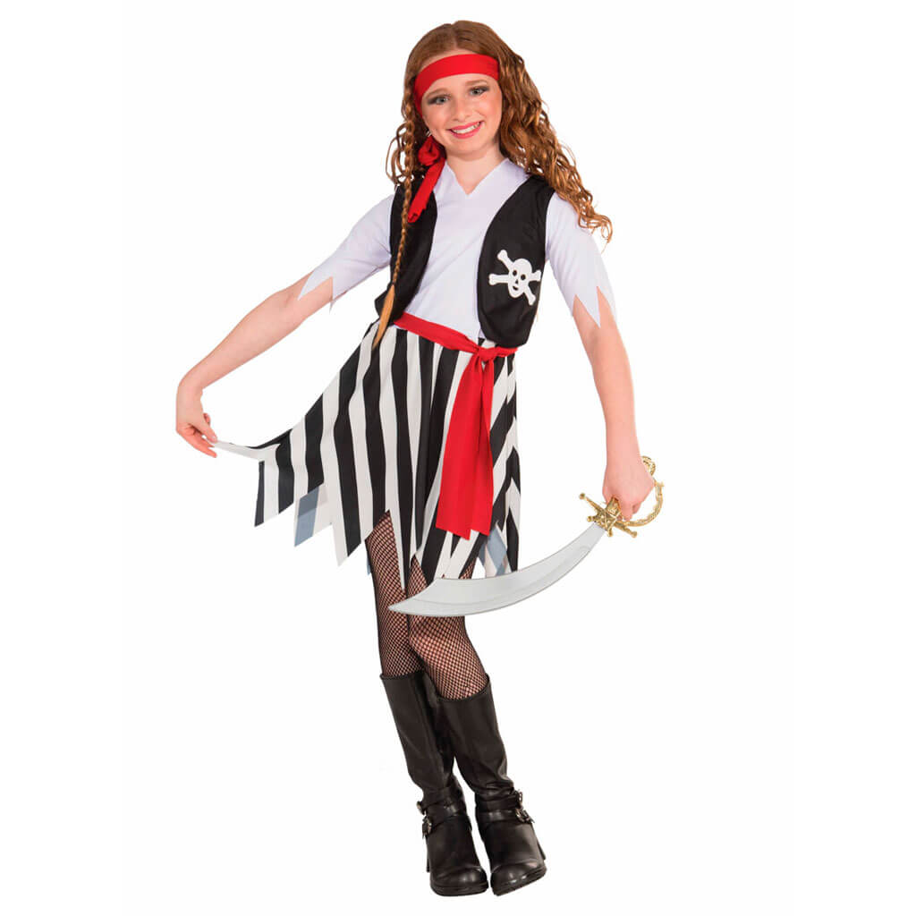 Buccaneer Child Costume, Medium 8 to 10