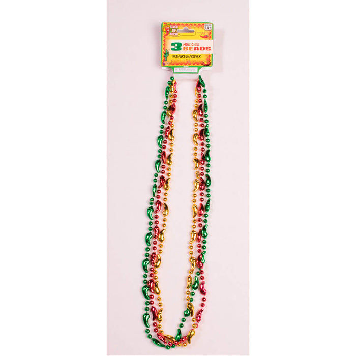 Beads Mini Chili Pepper 3pc