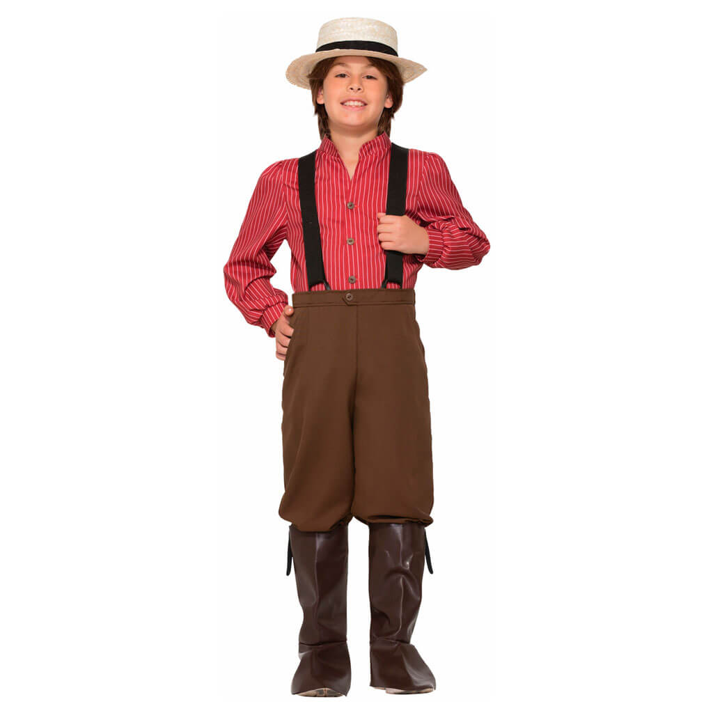 Pioneer Boy Child Costume