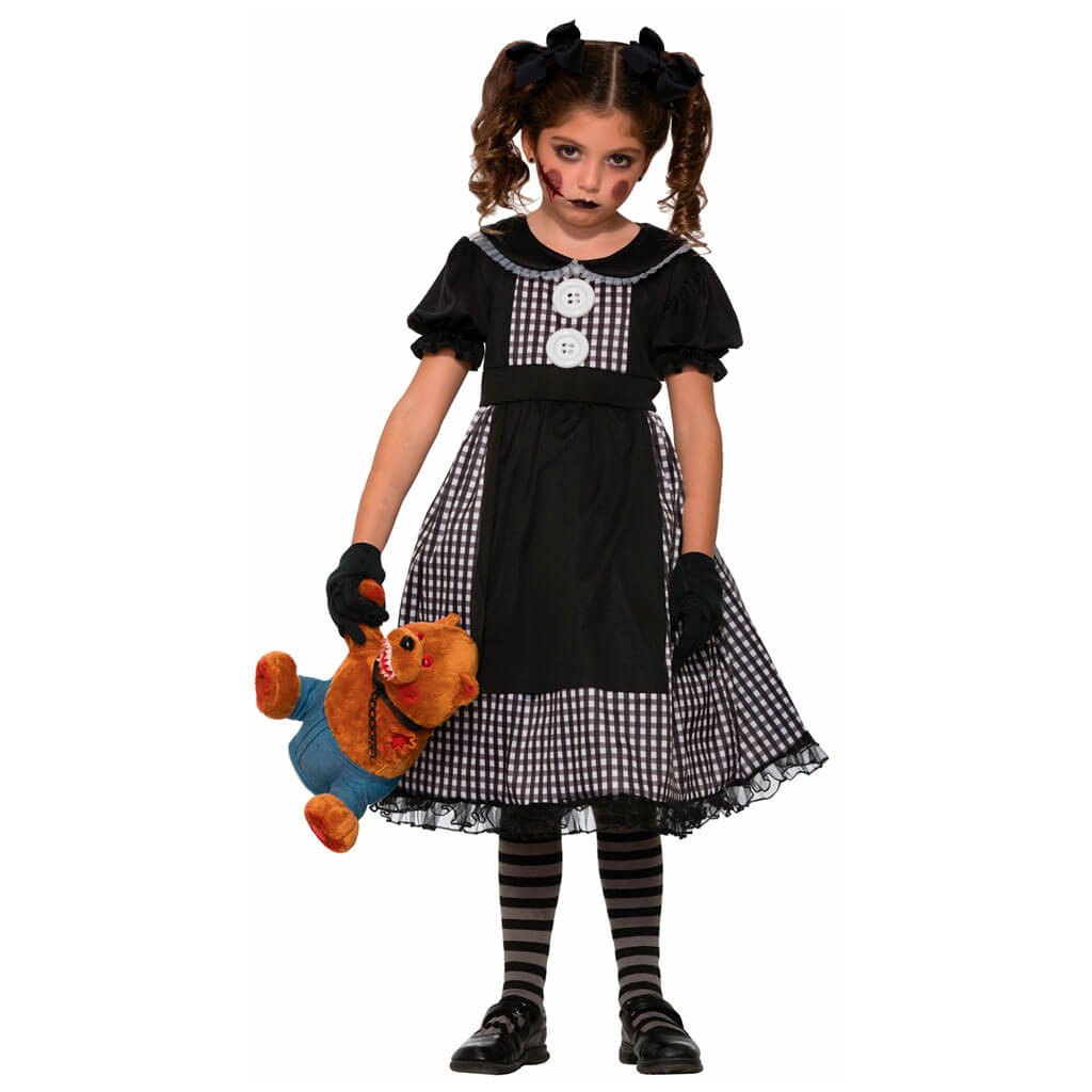 Chco-Dark Rag Doll Child Costume