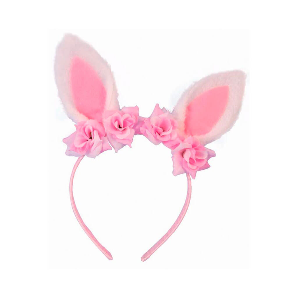 Easter Pink Flowers Headband