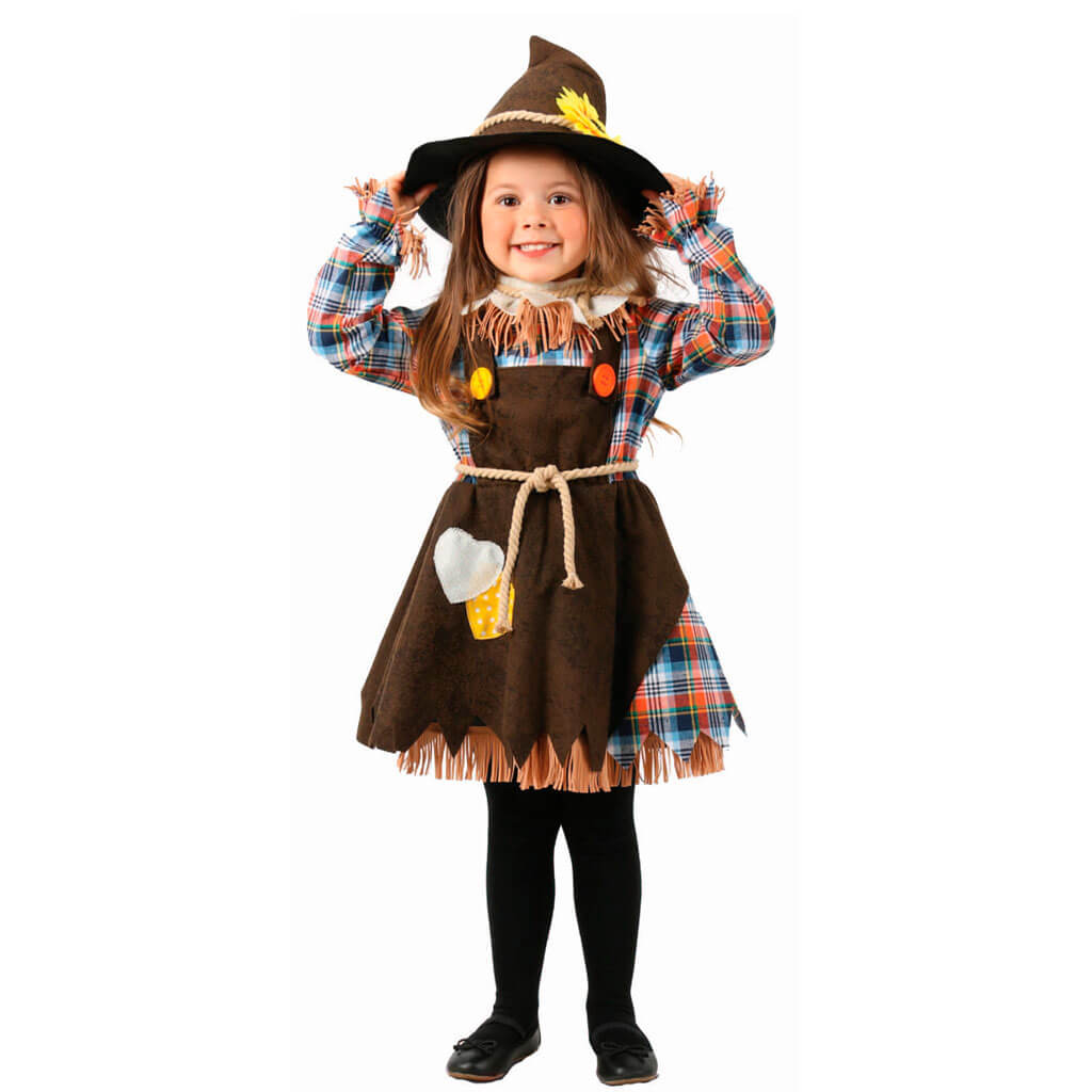 Patches The Scarecrow Child Costume, Small 4 to 6