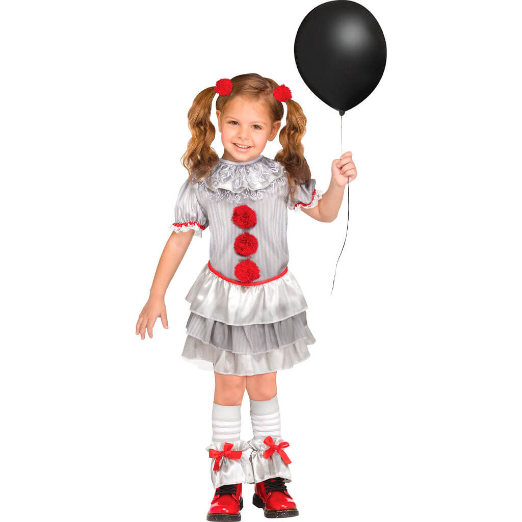 Carnevil Clown Toddler Costume, Large 3T to 4T