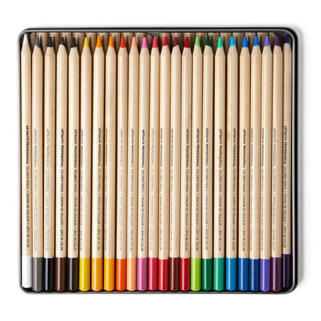 Pro Colored Pencils with Case 24ct