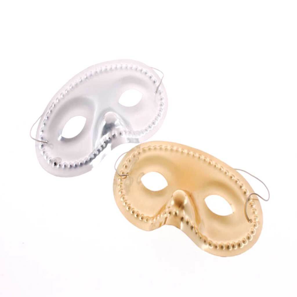 Gold and Silver Eye Masks 