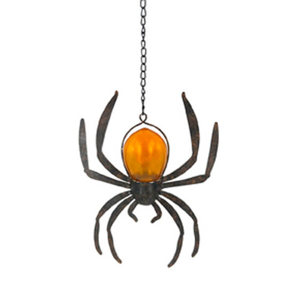 Halloween LED Hanging Spider 21in