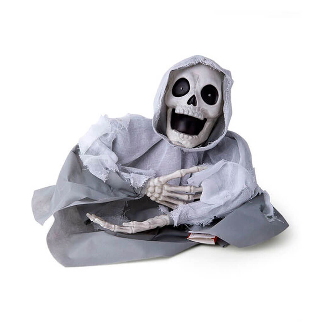 Halloween Animated Skeleton Ground Crawler 20in