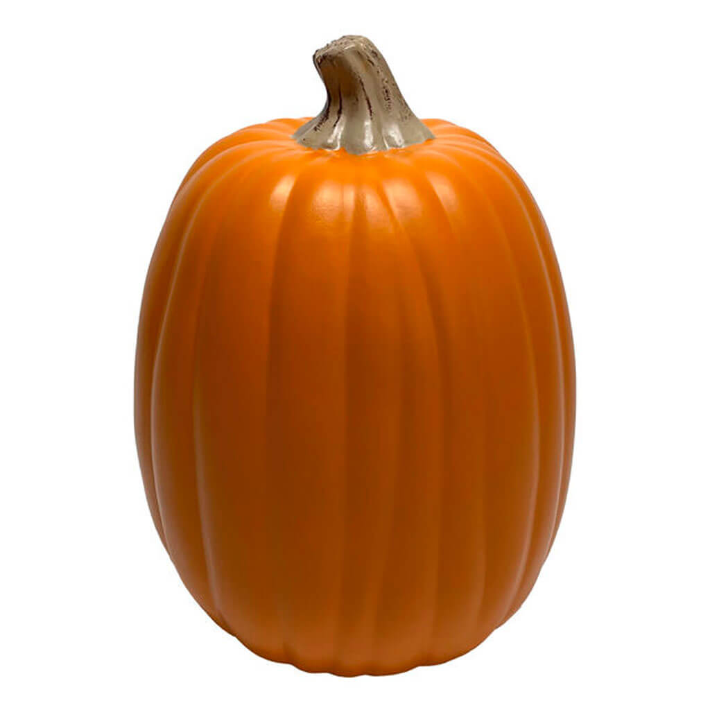 Halloween Orange Carvable Pumpkin 13in