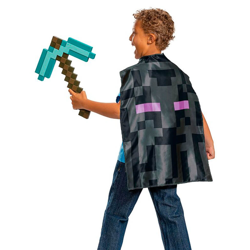 Minecraft Pickaxe and Cape Set