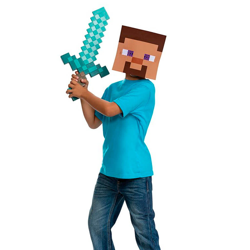 Minecraft Sword and Mask Set