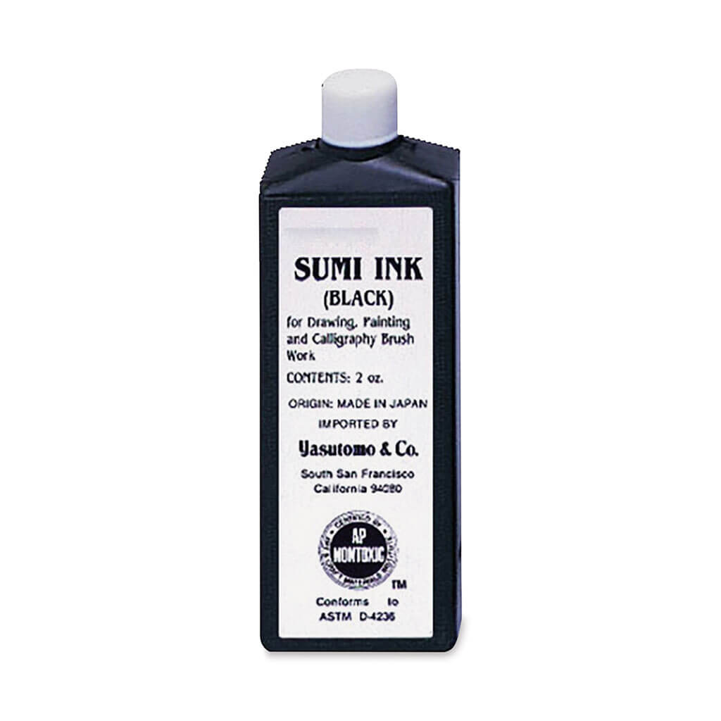 Yasutomo Sumi Ink 2oz Black