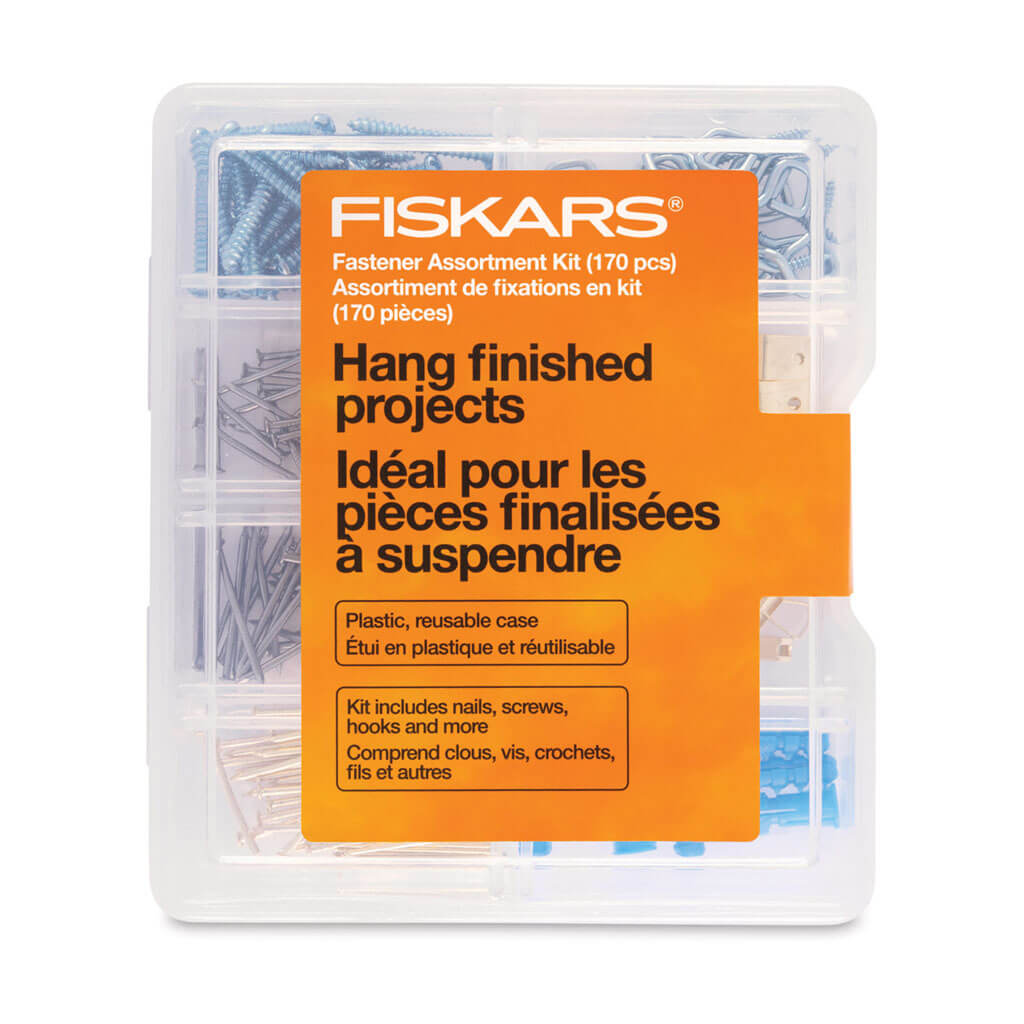 Fiskars Fastener Assortment Kit Set of 170