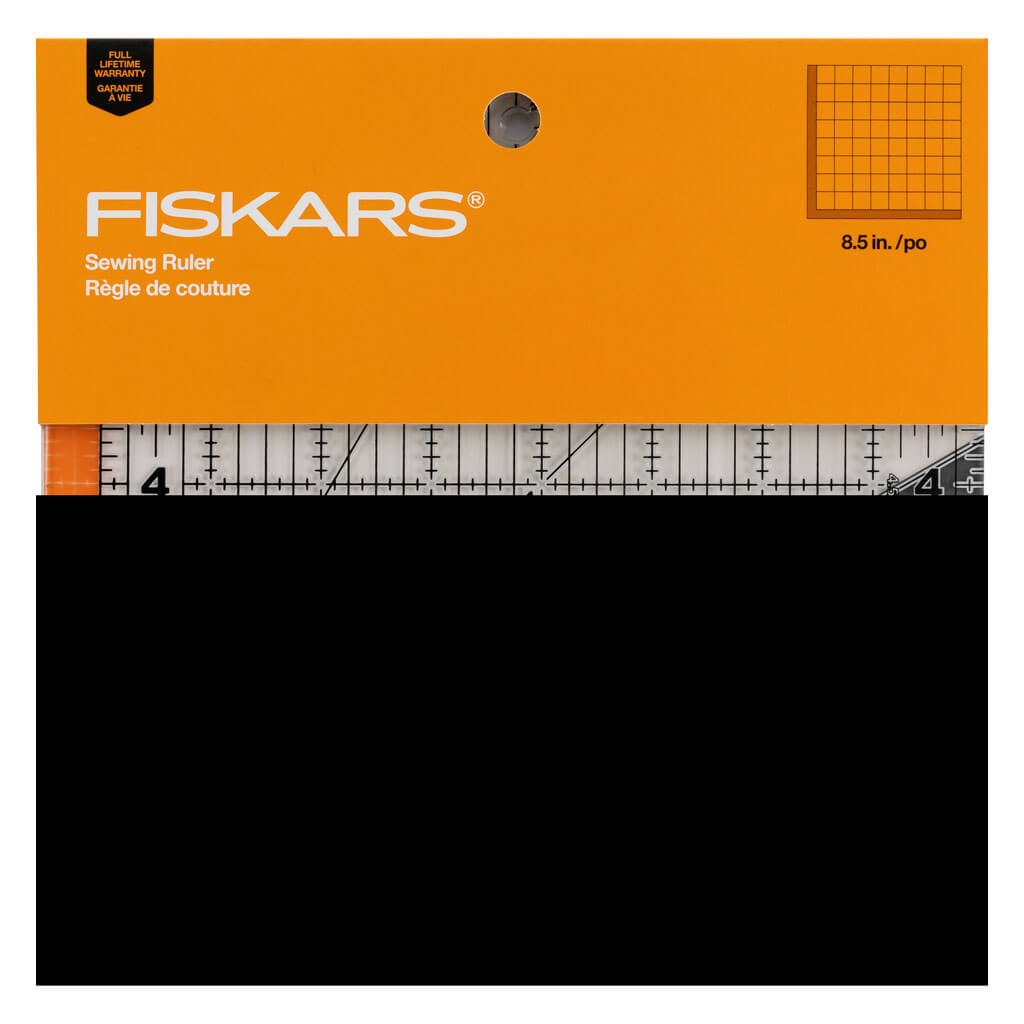 Square Acrylic Ruler 8.5in x 8.5in