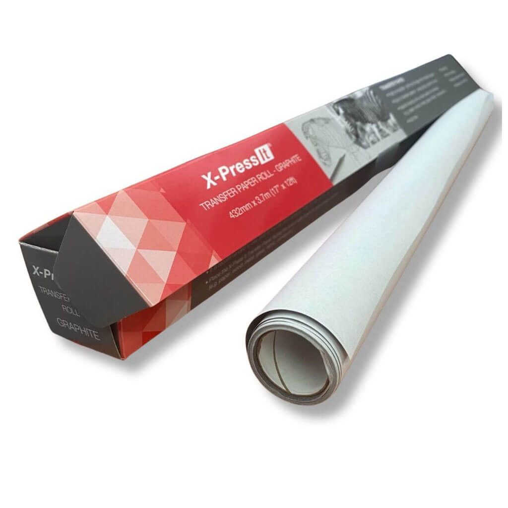 X-Press It Transfer Paper Roll Graphite 432mm x 3.7m