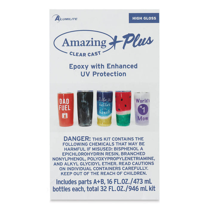 Alumilite Amazing Clear Cast Plus Epoxy Casting Resin 32oz