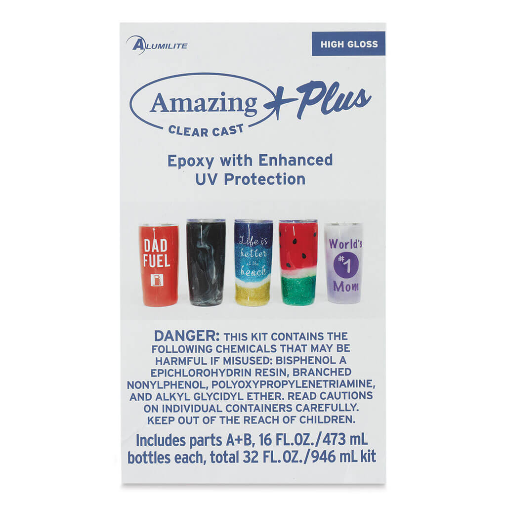Alumilite Amazing Clear Cast Plus Epoxy Casting Resin 32oz
