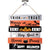 Halloween Home Hanging Sign 13.5in x 13.5in