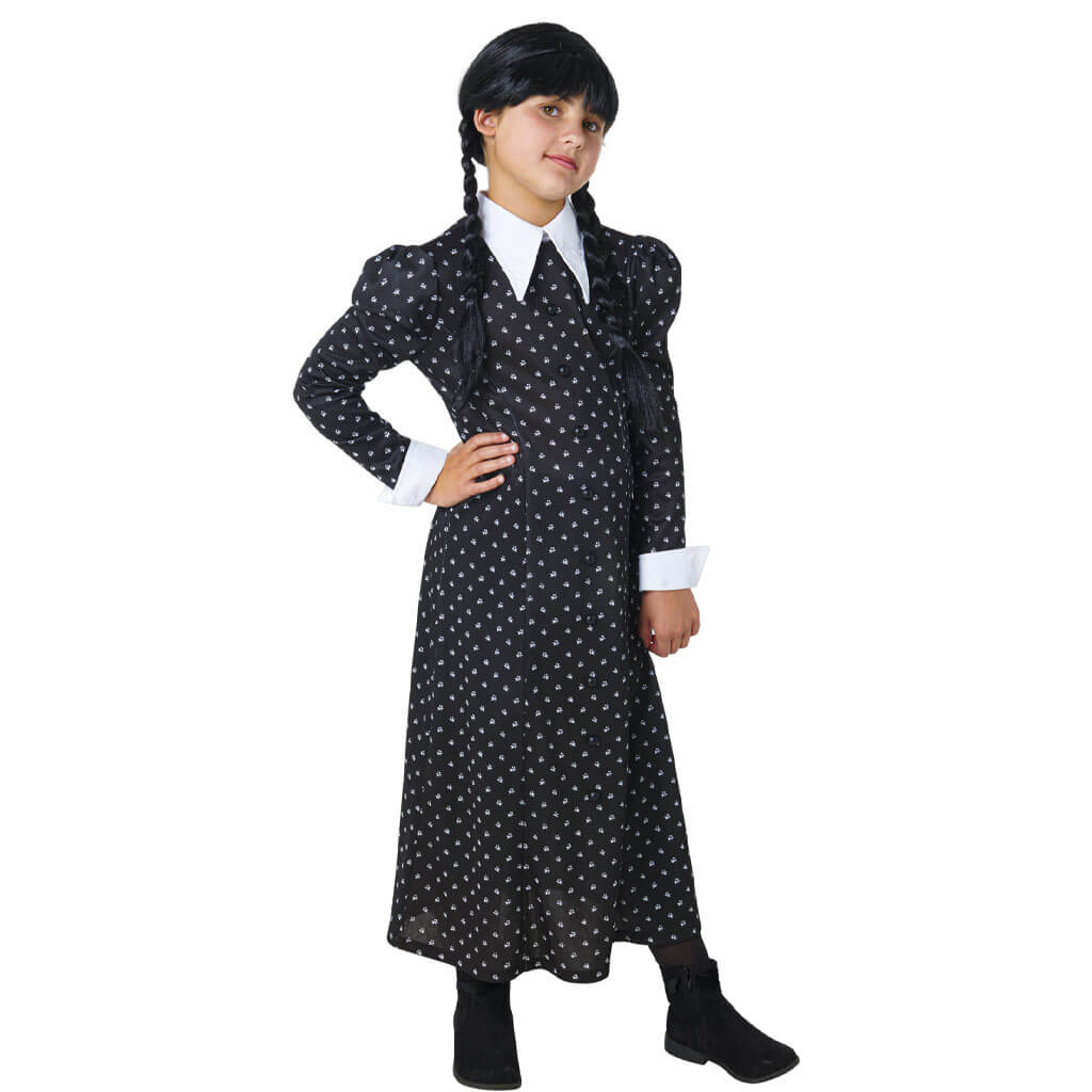 Wednesday Dress Child Costume