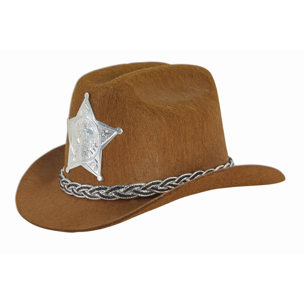 Mini Cowboy Hat, Brown