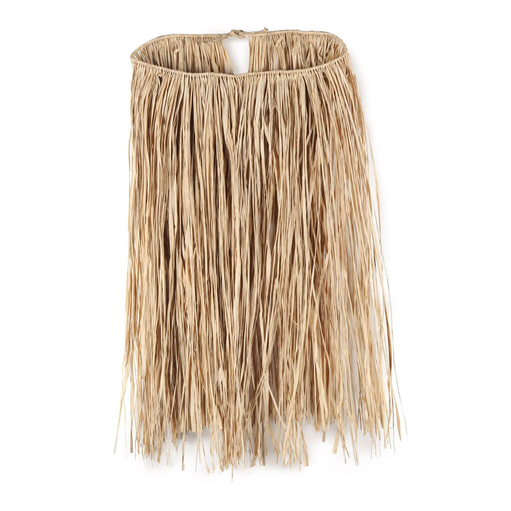 Child Raffia Hula Skirt, 22in W x 20in L