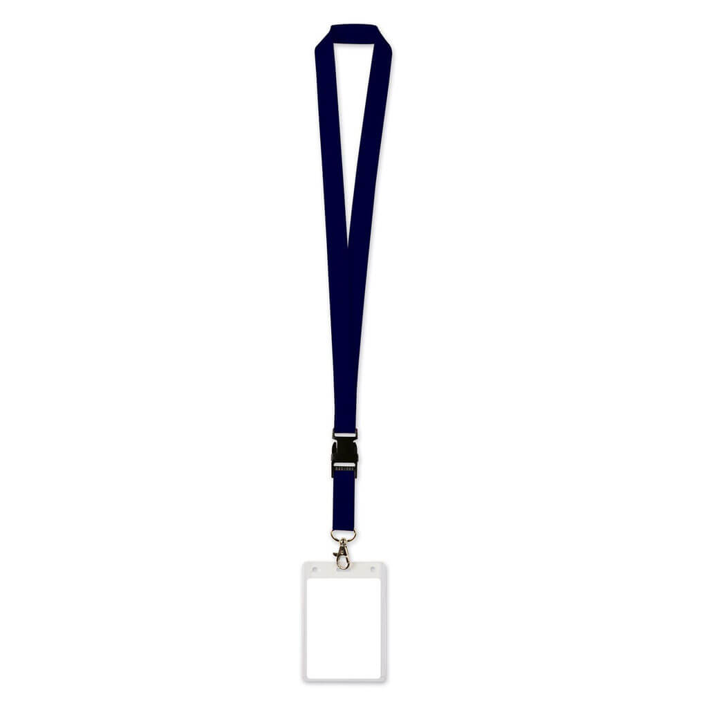 Lanyard with Card Holder, Black