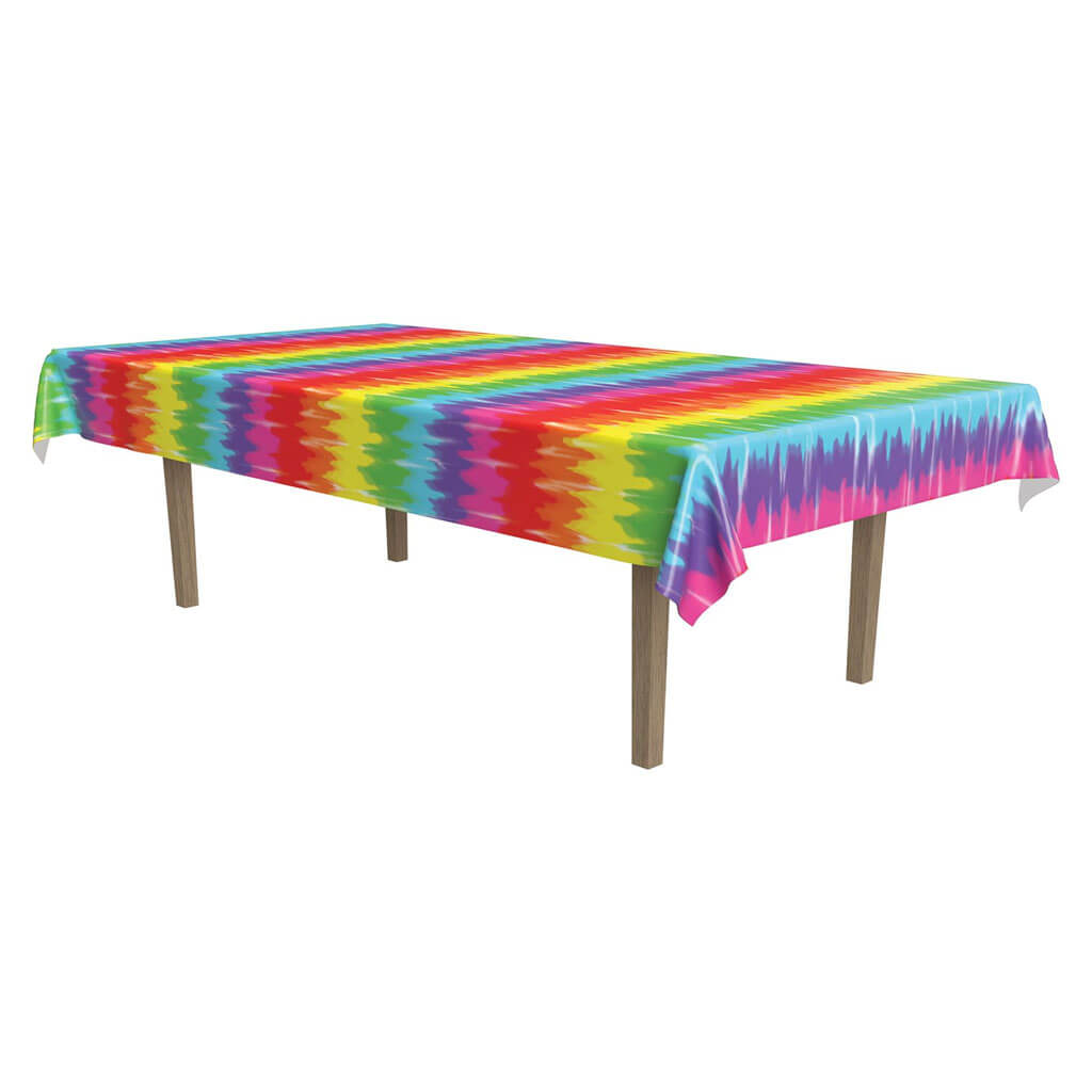 Tie-Dyed Tablecover, 54in x 108in