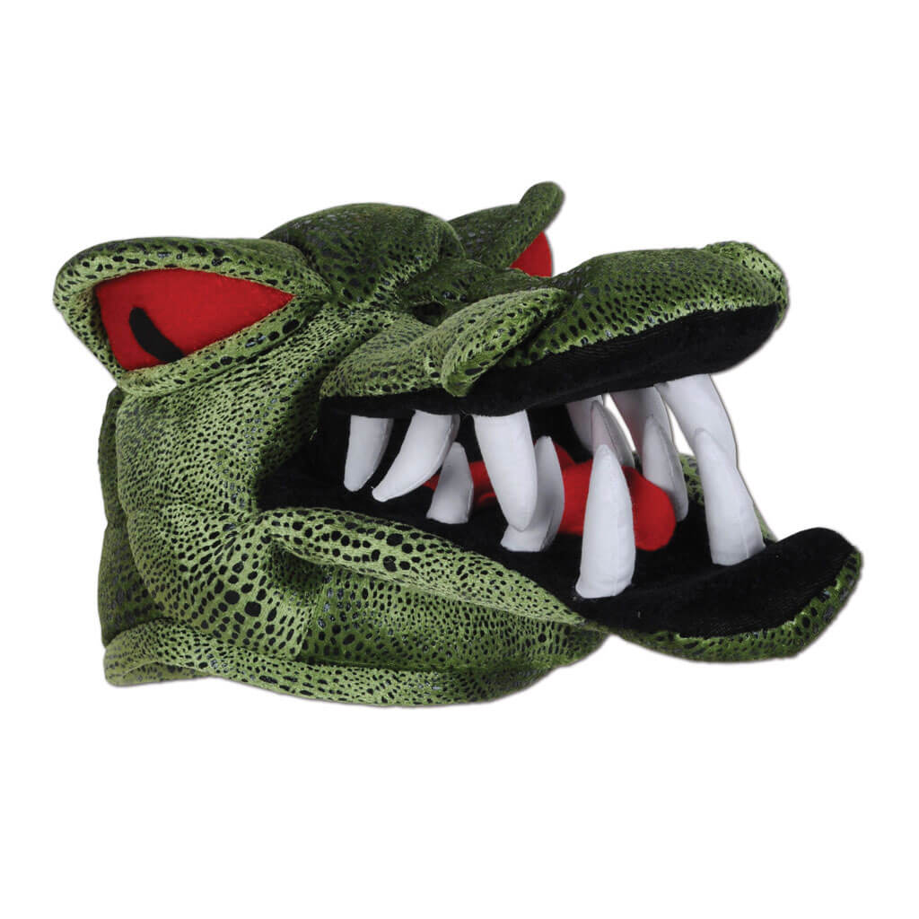 Plush Crocodile Hat