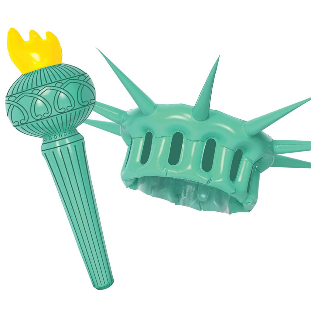 Inflatable Statue Of Liberty Wearable Set