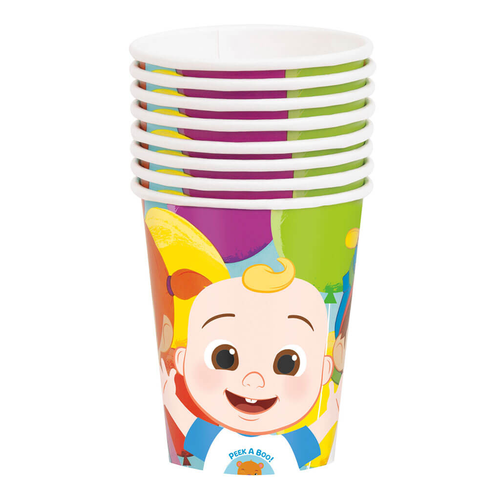 Cocomelon Paper Cup 9oz, 8ct