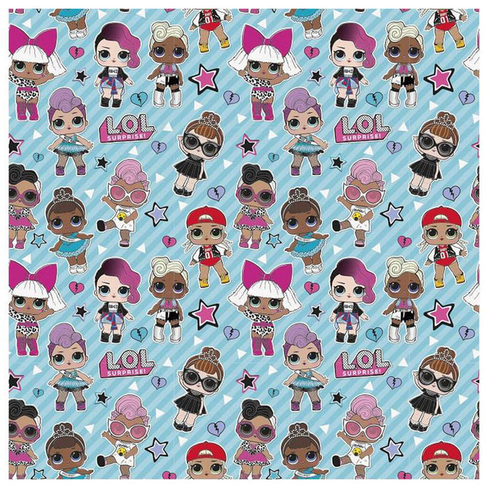 Lol Surprise Giftwrap, 30in x 5ft