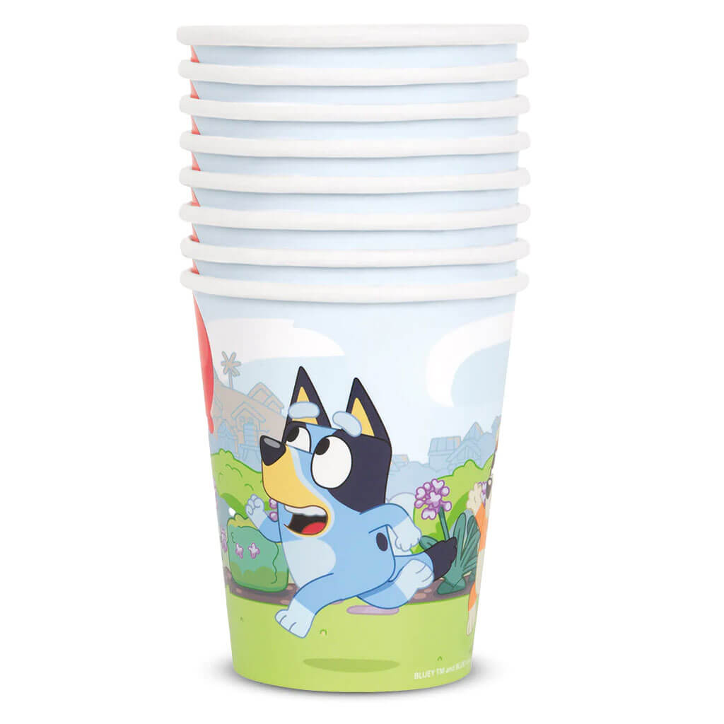 Bluey Paper Cup 9oz, 8ct