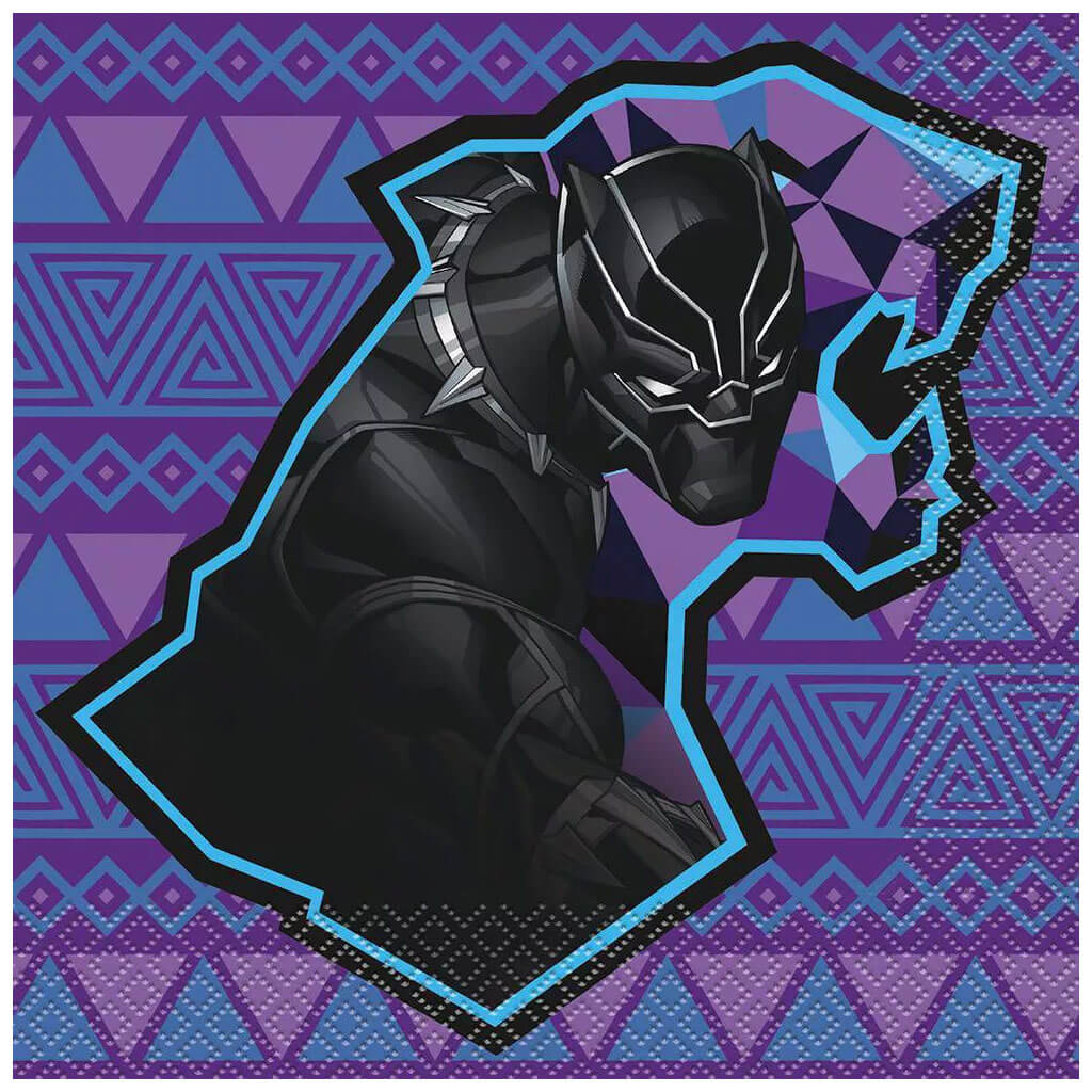 Black Panther Lunch Napkin, 16ct