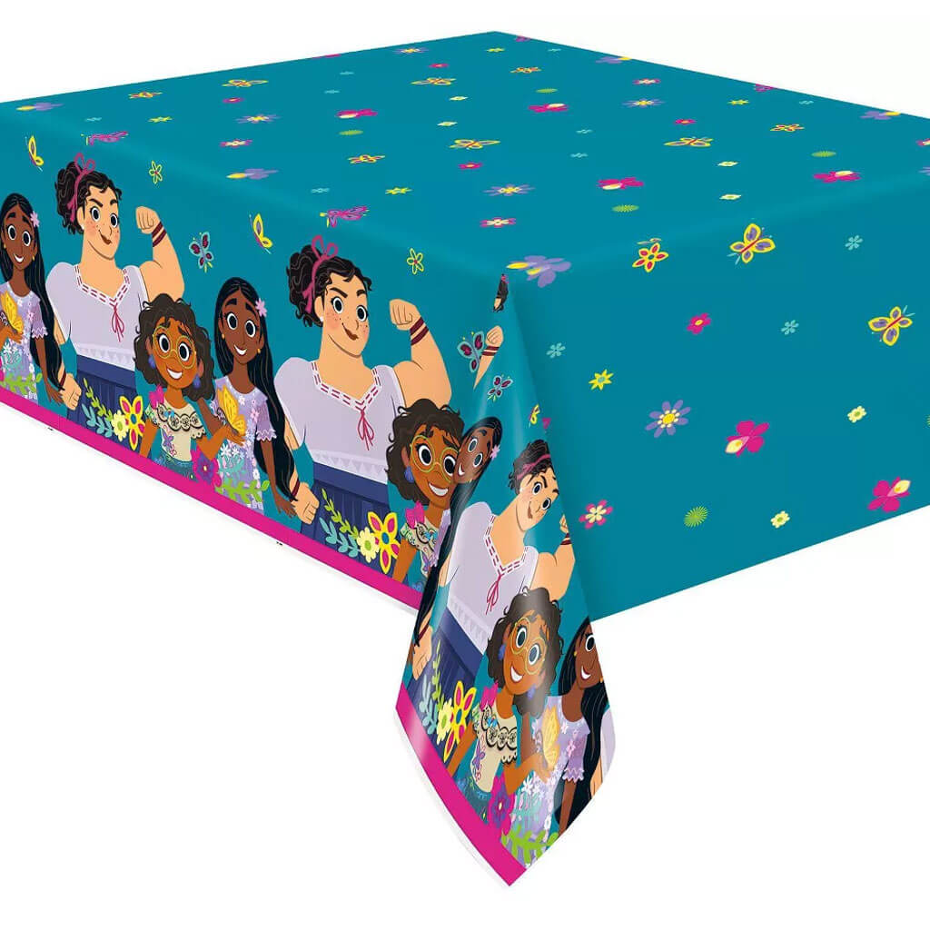 Encanto Plastic Tablecover, 54in x 84in