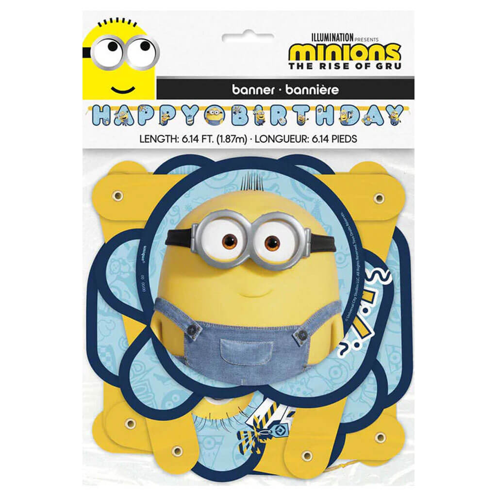 Despicable Me Birthday Minions Banner