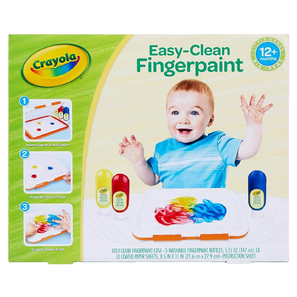 Crayola Easy Clean Finger Paint