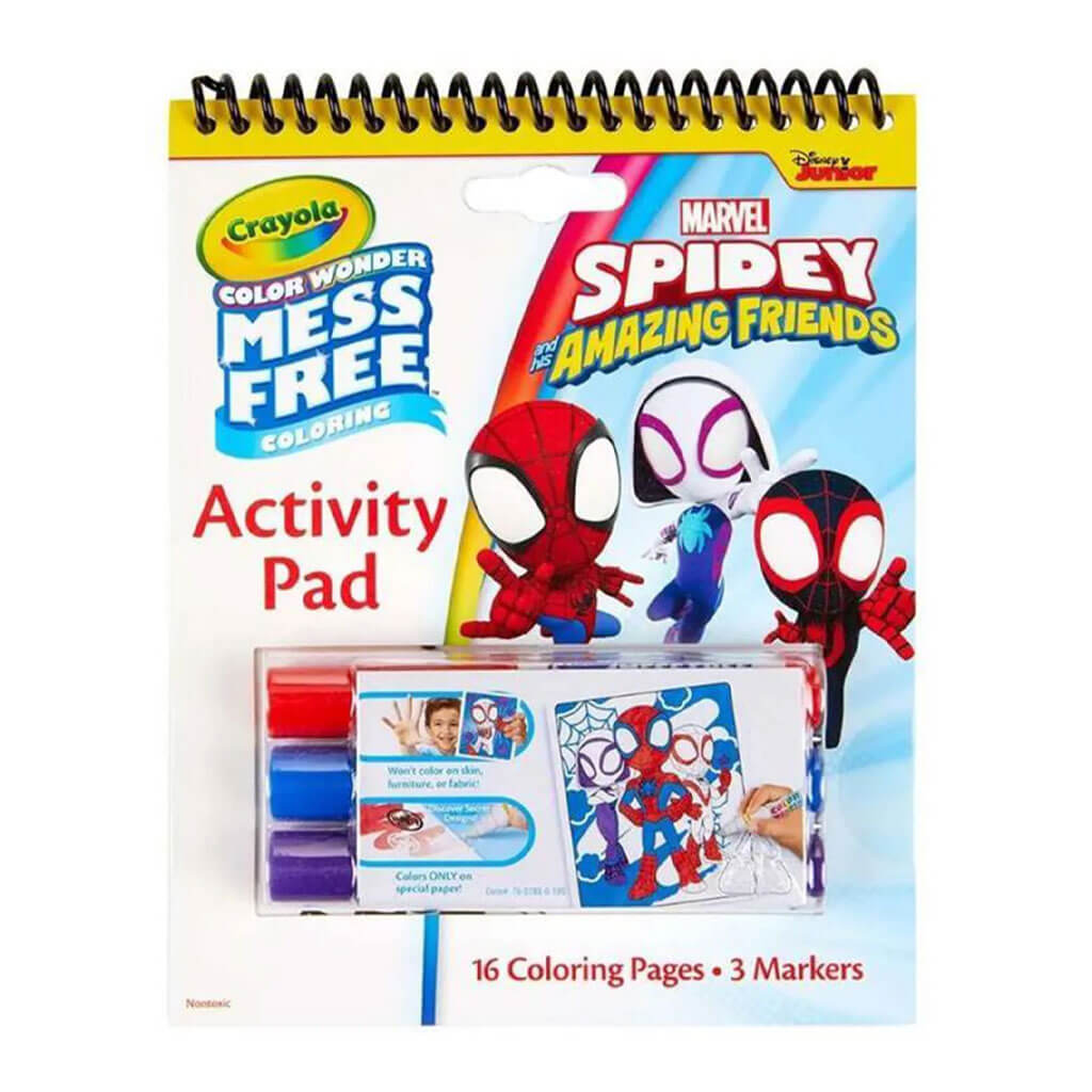 Color Wonder Activity Pad, Spidey &amp; Friends