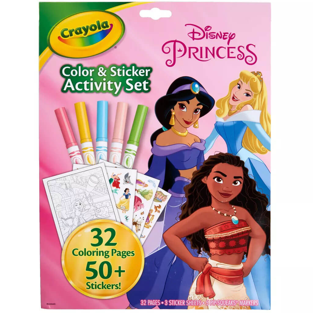 Crayola Princess Color &amp; Sticker Activity Set