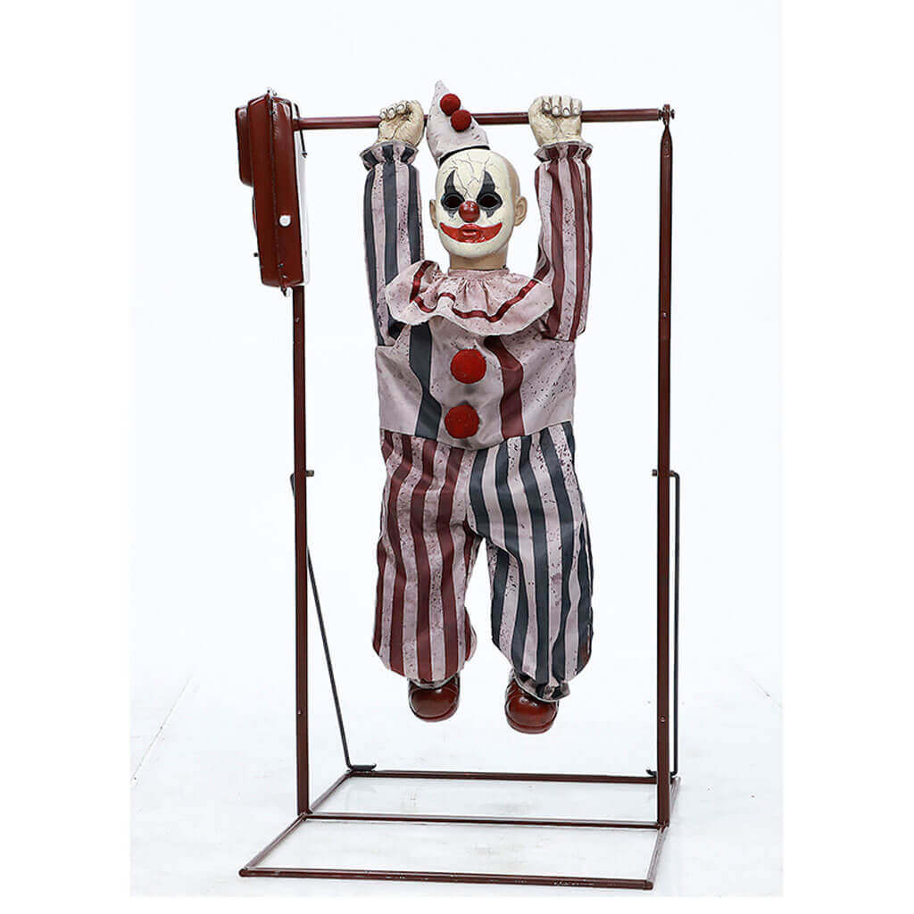 Tumbling Clown Doll Animated, 36in