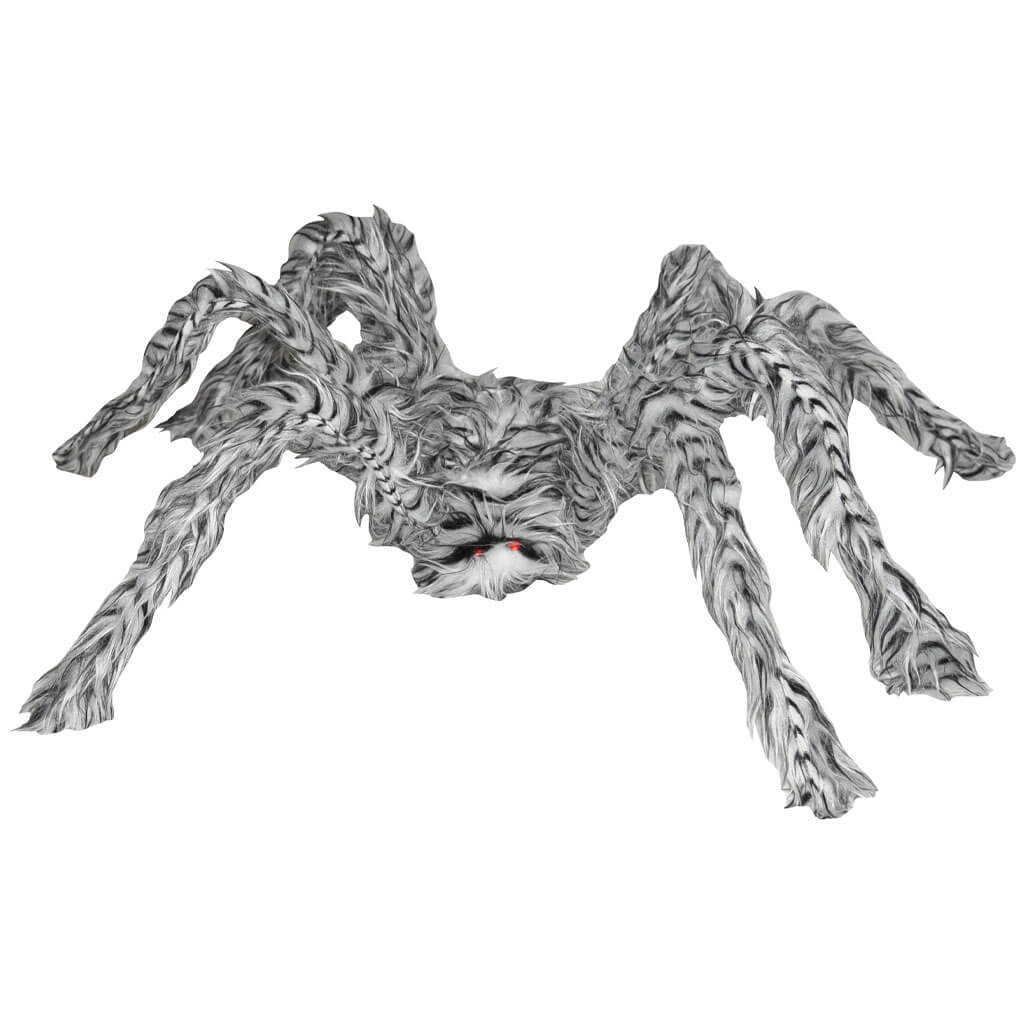 Grey and White and Black Spider, 36in