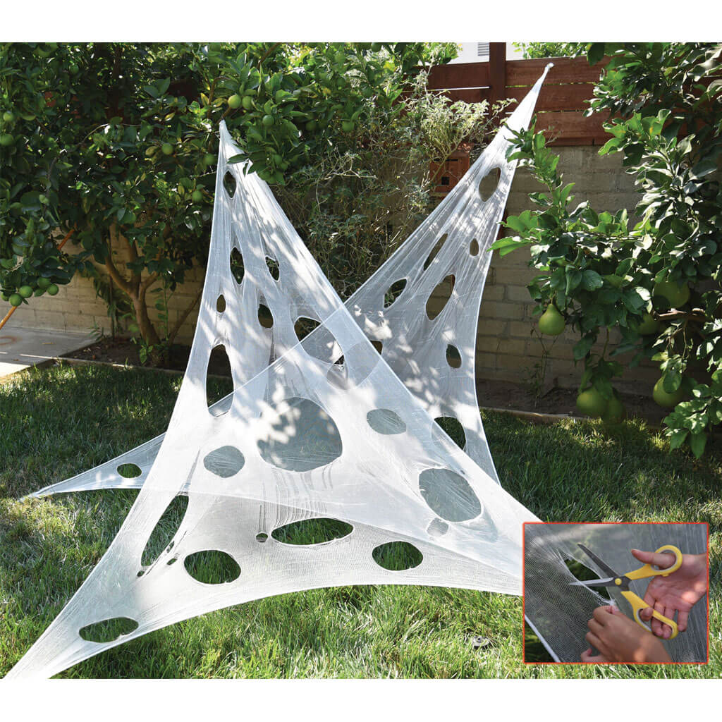 Stretch Spider Web Material 197in