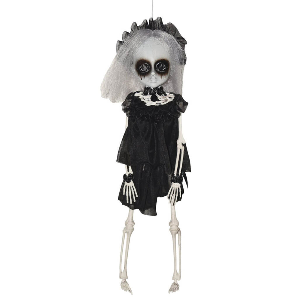 Skeleton Creepy Doll 16in