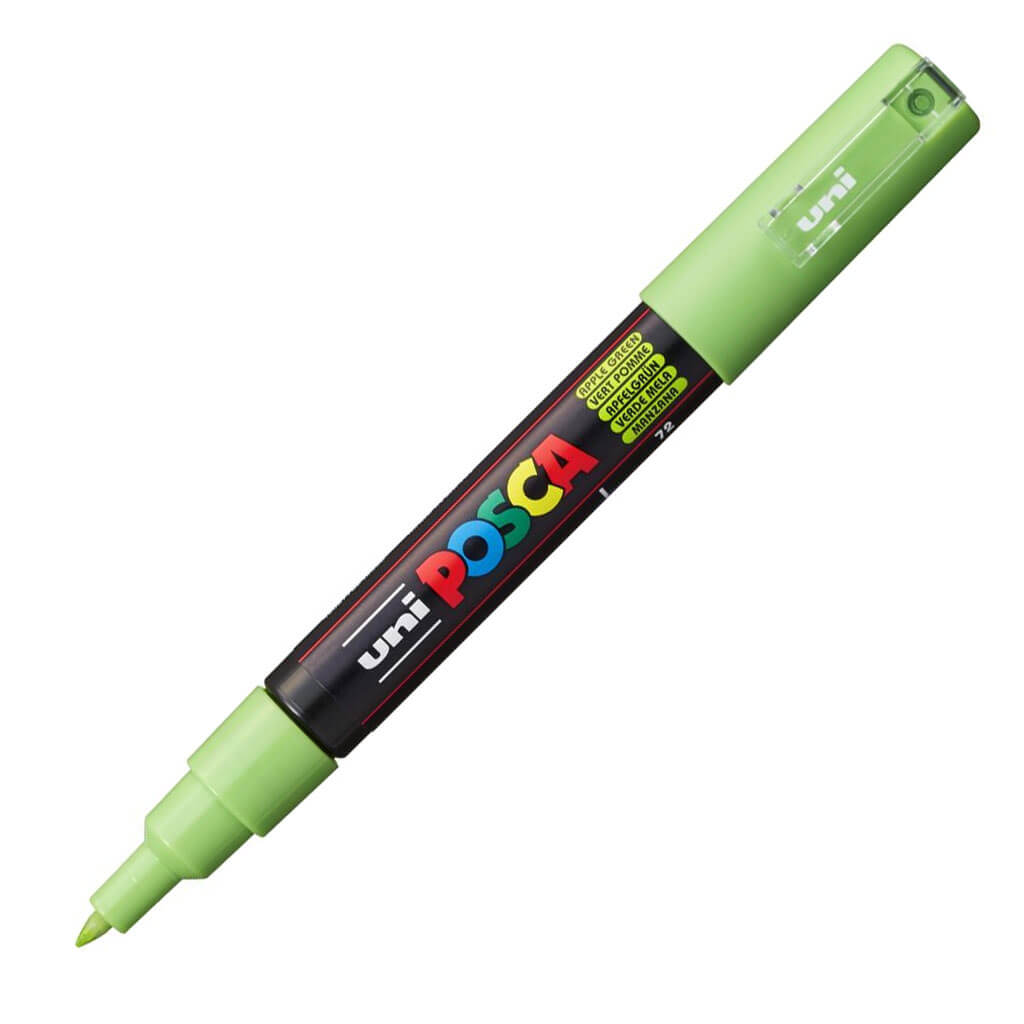 POSCA Paint Markers 1M Extra-Fine Bullet Apple Green