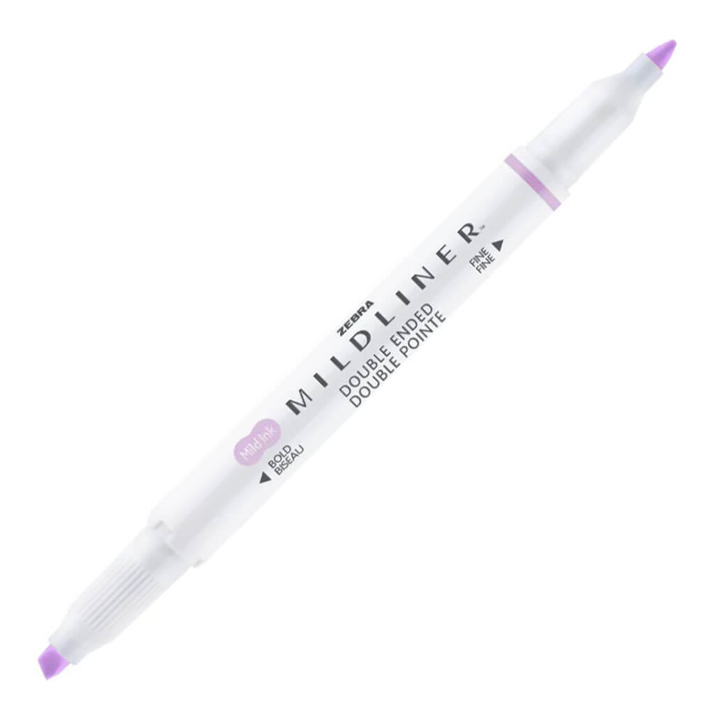 Mildliner Double-Ended Highlighters Lilac