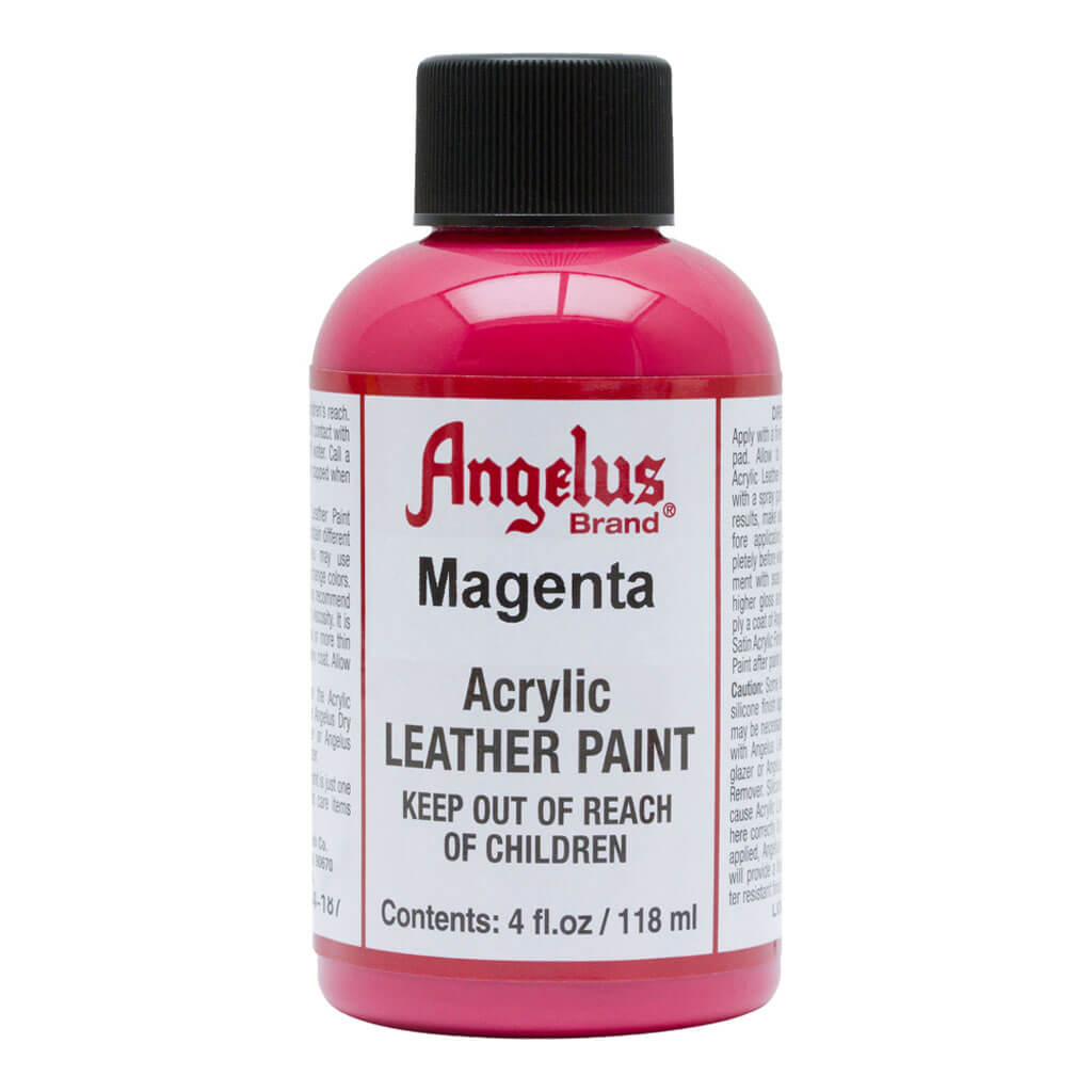 Acrylic Leather Paint 4oz Magenta