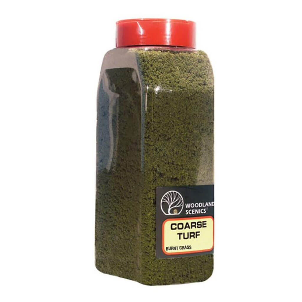 Woodland Scenics Coarse Turf Shaker 32oz Burnt Grass