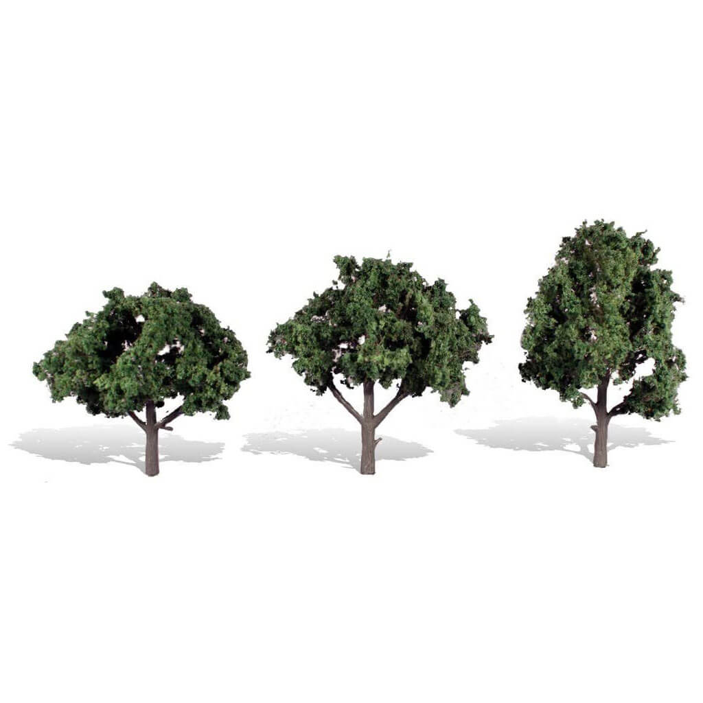 Woodland Scenics Cool Shade 3 Trees 4 to 5in