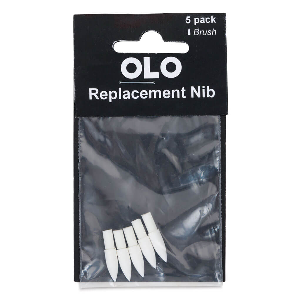 OLO Brush Nib 5 pk