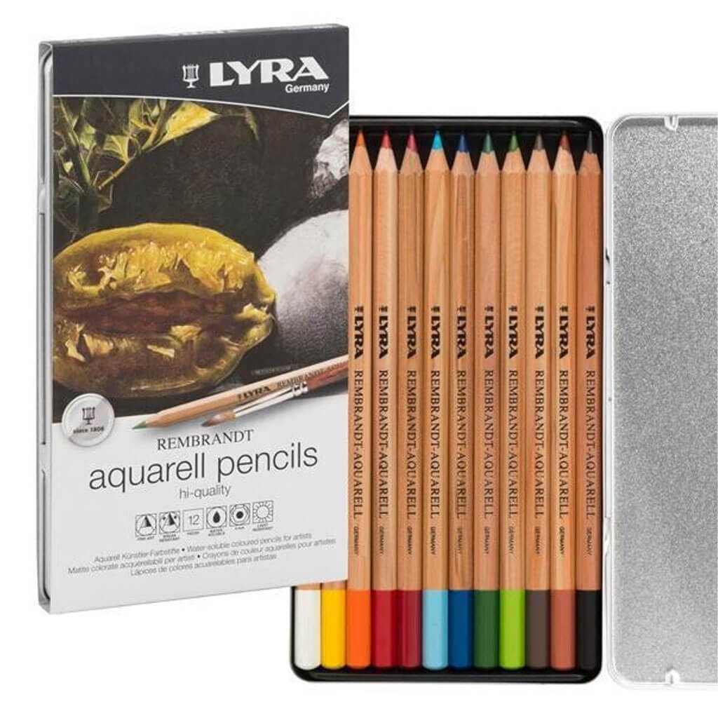 Lyra Rembrandt Aquarell Pencils Set of 12