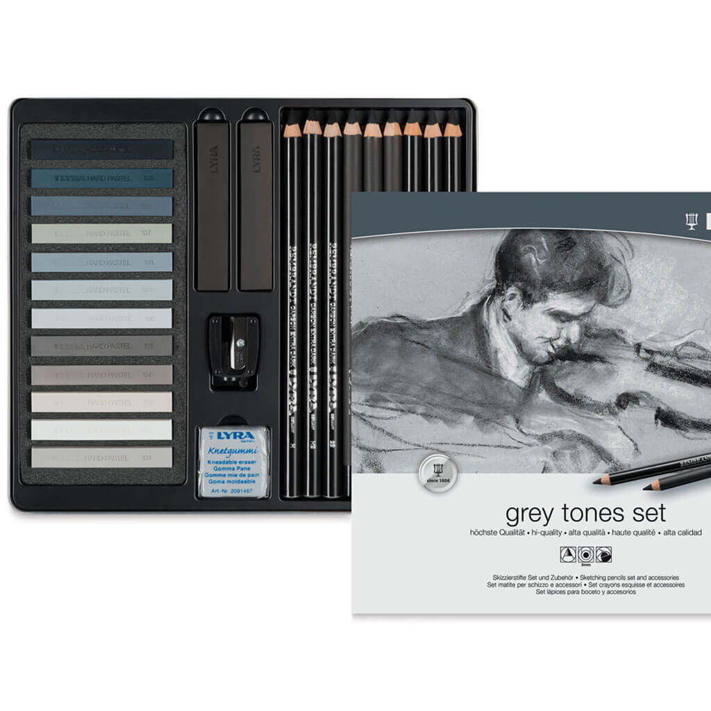 Lyra Gray Tones Sketching Set of 25